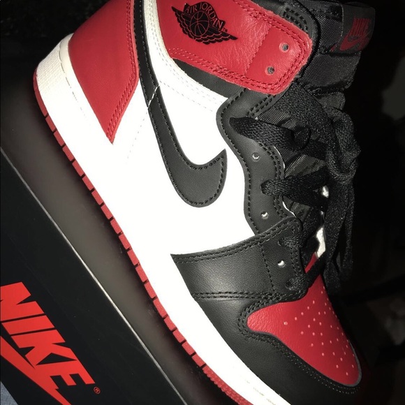 Nike Shoes - BRED TOE 1s
